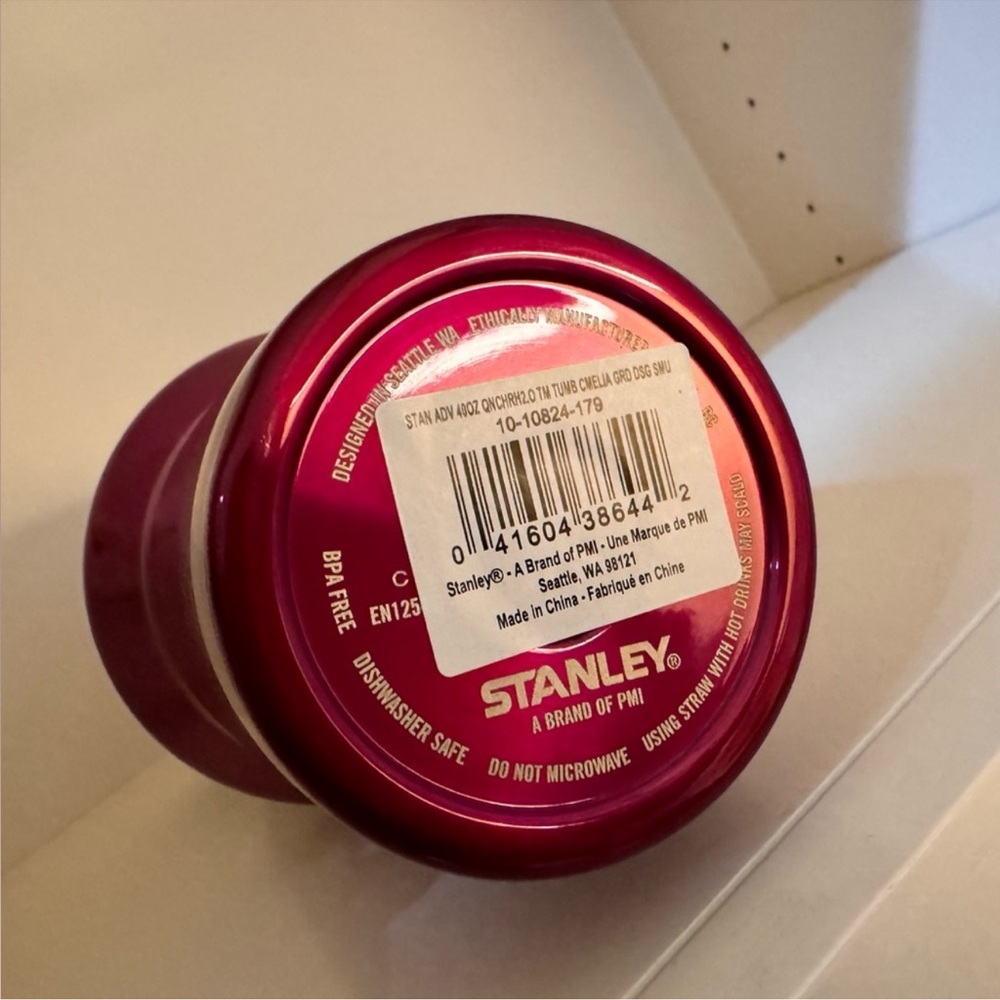 🎉LAST CHANCE🎉Stanley 40 oz. Quencher H2.0 FlowState Tumbler Camelia Gradient - Picture 9 of 14